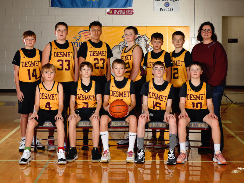 2023-2024 Junior High Boys Basketball Team